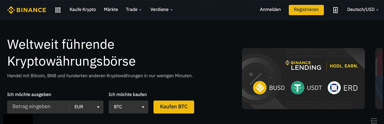 Bitcoin Testsieger Mai 2024 Binance