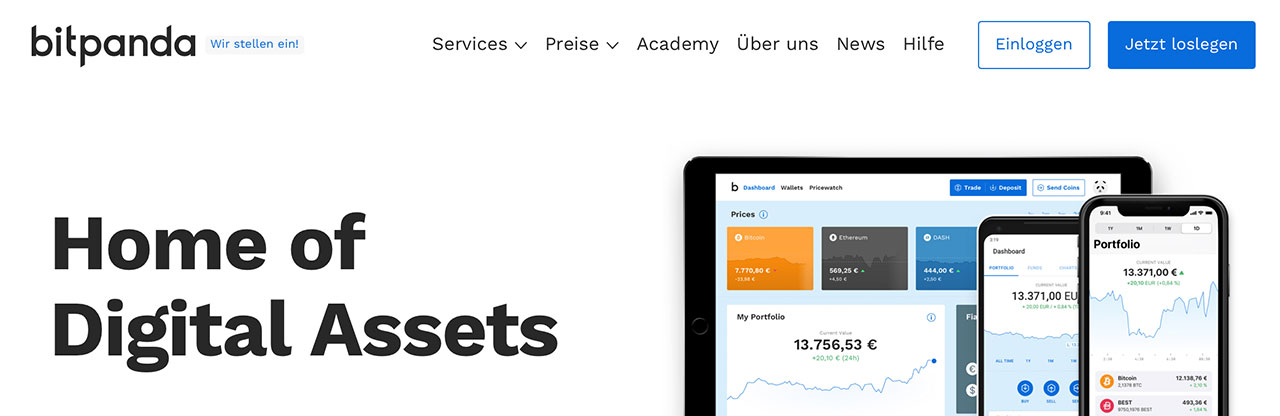 Bitcoin Testsieger Mai 2025 Bitpanda